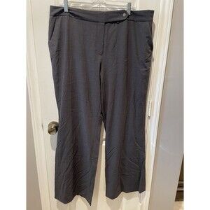 Calvin Klein Women's Dress Pants Size 16 Gray Office Work Business Slacks